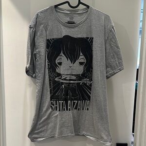 My Hero Academia Shota Aizawa Graphic Tee - Gray